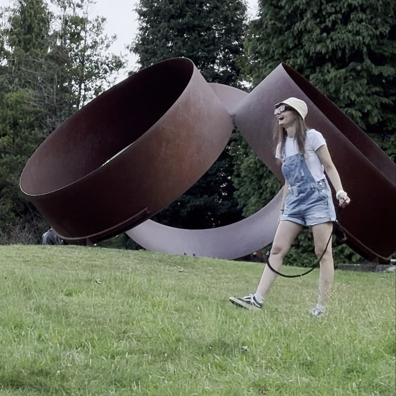 Reel: a 1:1 whip session with a female participant in Ticino